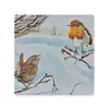 Table Mats Robin And Wren Ceramic Coasters (Square) White For The Kitchen Accessories Funny Drinks Aesthetic
