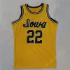 2023 النساء النهائي الرابع 4 4 Iowa Hawkeyes كرة السلة Jersey NCAA College Caitlin Clark Joe Toussain