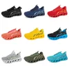 Zapatos GAI para hombre, ocho zapatos clásicos para correr para mujer, zapatos con plataforma, rosa, Beige, amarillo, negro, azul marino, rojo, morado, zapatillas deportivas para exteriores