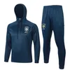 23 24 브라질 전국 남자 축구 팀 트랙 슈트 및 재킷 훈련복 로고 자수 축구 훈련 의류 야외 조깅 셔츠 세트