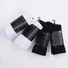 Mens Socks 12 Pairs Classic Black White Women Men High Quality Letter Breathable Cotton Sports Ankle Sock Elastic 625O