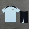 2024 2025 Francuskie mężczyzn i dzieci trening piłkarski dres piłki nożnej koszulki z krótkim rękawem