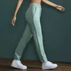 Alo -88 calças de ioga Faixa solta Fidência da moda feminina dança calças casuais calças de cintura alta