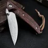 Tactical Wood Handle 8CR13MOV/Damascus Steel Blade Folding Knife Outdoor Self Defense Hunting Hiking Everyday Carry Pocket Knives BM 535 3300 UT 85