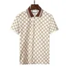 Polo classique pour hommes Designer Summer Men Shirts Marque de luxe Polo Business Casual Tee Angleterre Style Chemises Homme Tops Taille asiatique