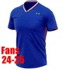 2024 Maglie da calcio Mbappe French Home Maglie 24 25 Dembele Coman Saliba Kante Maillot de Foot Equipe Maillots Griezmann KIDS KITS MASS