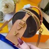 Fashion Dapu Designer 2024 Crossbody Women's Hundred Bag Old Round Classic Bag Cake Bag Small Flower Omdef