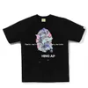 T-shirts Shark Men's Summer Mens Designer Skjorta Shorts Overized T Shirts Men Clothing Bathing Ape 240304