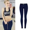 Damesjeans Skinny Fit Dames Denim Jeans Stretch Comfort Laagbouw 5 kleuren 240304