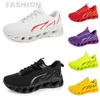 scarpe da corsa da donna per uomo Nero Bianco Rosso Blu Giallo Neon Grigio scarpe da ginnastica da uomo sportive sneakers da ginnastica all'aperto GAI colore43