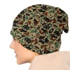 Berets Chihuahua Camouflage Cap Männer Frauen Absatz Beanie Warme Mode Hundred Take Ins Pullover Slouch Hiphop Dünne Unisex