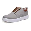 Laufschuhe frühling herbst sommer grau grün weiß herren low top atmungsaktive weiche sohle schuhe flache sohle männer GAI--3