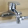 Kitchen Faucets 3-way Sink Splitter Shower Arm Diverter Valve Faucet Adapter Tap Handheld Head Connector Bathroom Tool