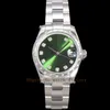 N2 Factory Ladies Watches Women 31 mm 278271 Diamentowy tarcza 278274 904L Bransoletka stalowa 2813 Automatyczne zegarek zegarków Sapphire Sapphire