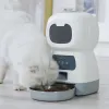 Mangeoires 3.5L bol automatique pour animal de compagnie distributeur de nourriture intelligent pour chien chat bol minuterie Robot alimentation pour animaux de compagnie distributeur d'eau capteur automatique chat fontaine