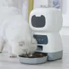 Distributore automatico di alimenti per animali domestici da 3,5 litri, per cani, gatti, ciotola, timer, robot, distributore di acqua per animali domestici, sensore automatico, fontana per gatti