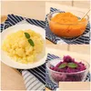 Fruktgrönsaksverktyg Manual Potato Masher Plastic Pressed Smasher Portable Kitchen Tool For Babies Food Gadgets AU24 Drop Deliver DHHMP