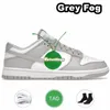 2024 scarpe firmate da maschi bianchi a basso contenuto di sneaker casual sneaker casual lussuoso foton polvere grigio piastra-forma da donna triplo rosa allenatori di donne dimensioni 13 36-47