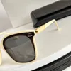 DAMMA SUPPIZEA OVA RAMME SUNGLASSES Lyxiga linser UV400 Resistenta glasögon Designer Fashionabla ljusfärgade dekorativa glasögon med Box CL40416