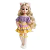 30 centimetri Kawaii 1/6 BJD Doll 13 Giunti mobili Ragazze Principessa Vestiti per le bambole Dress Up Accessori Simulazione Viso Giocattoli Regalo di compleanno 240301