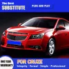 Feu de jour Streamer clignotant indicateur pour Chevrolet Cruze phare LED assemblage 09-16 lampe avant accessoires de voiture