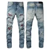 Nowe męskie dżinsy moda chuda prosta szczupły dżins elastyczne motocykl motocyklowy stretch dżinsowe spodnie klasyczne spodnie dżinsy 2024