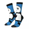 Calzini da uomo Hip Hop Retro Baby Crazy Compression Linea unisex Modello Harajuku Stampato Divertente Novità Happy Crew Sock Ragazzi Regalo