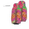 Autostoelhoezen Peace Floral Garden Cover Op maat bedrukt Universele frontbeschermer Accessoires Kussenset