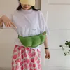 Kvällspåsar söta söta utomhusbarn Plush Bag Toy Gift Peas Formed Women Handväskor liten koreansk stil