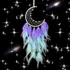 Arts And Crafts 16 Styles Dream Catcher Festival Gift Handmade Half Circle Moon Design Art Dreamcatcher Feather Hanging Star Home Wa Dh8Ca