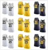 Nikivip Michigan Wolverines College 12 MuhammadAli Abdurrahkman 21 Ray Jackson 25 Naji Ozeir Basquete Jerseys Mens Stitched2865056