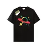 Herrendesigner T-Shirt Summer Gu Shirts Luxusmarke T-Shirts Herren Damen Kurzarm Hip Hop Streetwear Tops Shorts Kleidung T-Shirt Kleidung G-70 Größe XS-XL