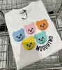 Baby Designer Kid Tshirts Summer Girls Boys Fashion Tees Barn Kids Casual Tops Trendy Bear Printed T Shirts 5 Color Bear High1786336