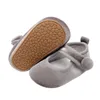 Eerste wandelaars 0-18M babymeisje Mary Jane schoenen effen kleur fluweel prinses flats casual wandelen geschikt voor geboren peuters