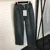 Jeans da donna Jeans classici in denim firmati Pantaloni lunghi hip-hop Stili multipli 240304