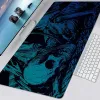 Pads Myse Pad Gamer XXL Large HD Keyboard Pad Mysa Mysa ciemna horror czaszka Laptop Naturalny guma Antylipa biurowa myszy myszy