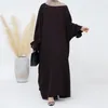 Roupas étnicas Turquia abaya muçulmana elegante oração casual vestido maxi maxi manto árabe islâmico dubai kaftan eid ramadan khimar jalabiya