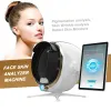 Multi-lingua 8 Spettro Facciale Wifi Smart Mirror Scanner 3d Analizzatore della pelle del viso Macchina Digitale Analizzatore di bellezza della pelle Tester