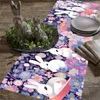 Table Cloth Easter European Style Flag Decoration Tablecloth Home Insulation Mat Party