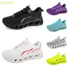 2024 hot sale running shoes mens woman whites orange navys cream pinks black purple gray trainers sneakers breathable color9 GAI