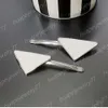 1 Pair P Letter Hair Pin for Women Designer Barrettes Stainless Steel Hairpins Wedding Party Birthday Gifts Triangle Barrettes