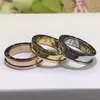 Designerring im klassischen Stil für Damen, Paare und Herren, offizielle Reproduktionen, vergoldet, 18 Karat, Markendesigner, europäische Größe mit Box 051