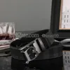 Cinturón de diseñador Cinturón para hombre para mujer Ceinture Luxe Stripe Carta Hebilla automática Pretina Moda Alta calidad Casual Correa de negocios Hebilla Cinturón de cuero genuino