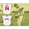 Gdsir Sammy Sosa 24 Tulsa Drillers Old School Style Jersey Nieuwe genaaide ED