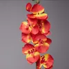 Dekorativa blommor 70 cm konstgjord fjäril orkidé Silk Flower Wisteria Phalaenopsis Long Home Garden Party Wedding Decoration Dinner Cent 2024304