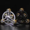 Beyblades Metal Fusion Nieuwe Gear Linkage Metal Fidget Spinner Koper EDC Hand Spinner Anti Stress Vingerspel Vingertop Gyro Speelgoed voor Volwassen Geschenken L240304