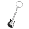 Keychains Guitar Shape Keychain Keyrings Commemorative Alloy Material Keys Rings Car Jewelry Gift For Women Girls