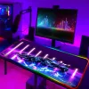 Pedler masaçeği f1 racer 33 numara oyun fare mat rgb mause ped gamer dizüstü bilgisayar aksesuarları masa koruyucusu led mousepad anime pc pedler