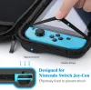 Fall Högstoppväska för Nintendo Switch skyddande hårt bärbart resesfodral Skalpåse, förvaringsväska för Switch OLED -spelkonsol