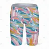 Maillots de bain pour hommes Surf Pink Shorts mignons Hommes Professionnels compétitifs Plantes imprimées Maillots de bain à séchage rapide Slips de surf Plongée